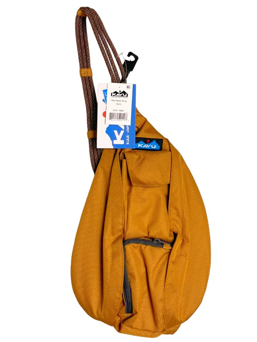 KAVU Mini Rope Sling Bag Dune Orange Crossbody Travel NWT